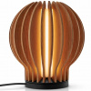 Eva Solo Stolná lampa RADIANT 15 cm, LED, svetlohnedá, drevo