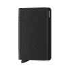 Kožená peňaženka SECRID Slimwallet Perforated Black čierna