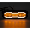 PROFI výstražné/poziční LED světlo, oranžové + bílé, 12-24V, ECE R65