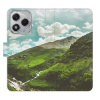 Flip pouzdro iSaprio na mobil Honor 400 Lite - Mountain Valley s kapsičkami na karty (Knížkové flipové pouzdro iSaprio pro mobil Honor 400 Lite - Mountain Valley - elegantní obal s kapsami, stojánkem