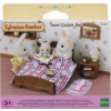 Sylvanian Families Dvojlôžko s nočným stolíkom