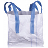Vak BigBag TOF4, 70x70x70 cm, PP, 4 uši, biely, rovné dno, max. 800 kg