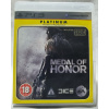 MEDAL OF HONOR Platinum Playstation 3