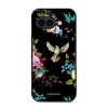 Lesklý kryt na mobil Google Pixel 10a - Mobiwear Glossy G041G, ptáček a květy (Prémiové lesklé pouzdro, obal, kryt Mobiwear Glossy na mobil Google Pixel 10a s motivem)