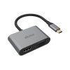AKASA - adaptér Type-C na HDMI a VGA AK-CBCA23-18BK