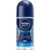 Nivea Men Fresh Active mužský antiperspirant roll-on, 50 ml