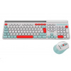 Bezdrôtová klávesnica CANYON HSET-W5 SET + optická myš