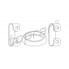 Montáżna sada pre výfukovú trubku TOPRAN - Hans Pries GmbH 102 539