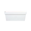 kvetináč truhlík 39,2cm CUBE CASE DCUC400-S449 biely plastový PROSPERPLAST