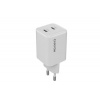 Canyon CU45CC vysokorýchlostná univerzálna nabíjačka do steny 2*USB-C 45W CNS-CUW45CC - Univerzálny USB-C adaptér