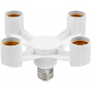 BERGE Redukcia pre LED E27 - 4xE27
