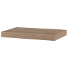 Autronic Polička nástenná 40 cm, MDF, 3D dekor dub sonoma, baleno v ochranej fólii P-023 SON1