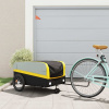 zahrada-XL Vozík za bicykel, čierno žltý 45 kg, železo 94064