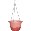 Plastia Samozavlažovací MARETA 30 cm Růžová tmavá + vínový