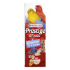 VERSELE LAGA Prestige Sticks Canaries 2 tyčinky pre kanáriky so semenami a kvetmi 60g