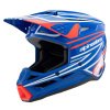 ALPINESTARS prilba S-M3 WURX, ALPINESTARS, detská (modrá/červená/bílá/černá) 2025 - L