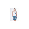 ALIFE AND KICKIN šaty - Rosalie Smaragd Flowers (SMARAGD FLOWERS) veľkosť: XL