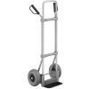 Hliníková rudla na vrecia ,lopata š x h 280 x 140 mm, čierna EUROKRAFTpro