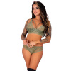 Livco Corsetti Fashion - Pine Lc 90667 Bra + Panty Khaki