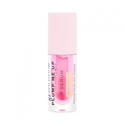 Makeup Revolution London Rehab Plump Me Up Lip Serum tónující a vyživující sérum na rty 4.6 ml odstín Pink Glaze