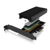 ICY BOX IB-PCI214M2-HSL karta rozhrania/adaptér Interný M.2 (IB-PCI214M2-HSL)