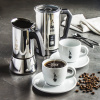 BIALETTI Venus pre 6 šálky espresso (6 tz) - kávovar z nehrdzavejúcej ocele tlakový s filižankami a peny na mlieko