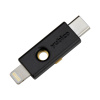 Yubico YubiKey 5Ci - rozhrania USB C, Lightning, viacfaktorová autentifikácia s podporou WebAuthn, FIDO2, U2F, OTP, OATH, Smart Card (PIV) a Open PGP