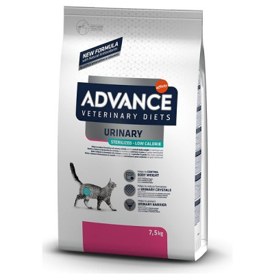 ADVANCE-VETERINARY DIETS Cat Avet Cat Sterilized Urinary Low Calorie 7,5 kg