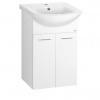 Aqualine Zoja Umývadlová skrinka 42x74x25 cm, biela 51045A