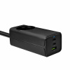 USB Nabíječka Akyga AK-CH-21 AC 230V + USB-A + 2x USB-C PD 5-20V / max. 5A 65W Quick Charge 3.0 GaN