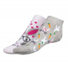 Bellatex Ponožky nízké Králík/mrkev - 39-42 bílá