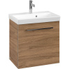 VILLEROY & BOCH Avento závesná skrinka pod umývadlo Compact, 1 dvierka, pánty vpravo, 530 x 352 x 514 mm, Oak Kansas, A88801RH