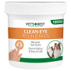 Vets Best® Clean Čistiace tampóny na oči - 100 kusov