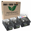 3x Atrament T2661 + T2670 XL pre EPSON WorkForce WF-100W WF-110W