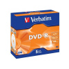 Verbatim DVD-R, 43519, DataLife PLUS, 5-pack, 4.7GB, 16x, 12cm, General, Advanced Azo+, jewel box, Scratch Resistant