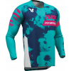 MIKINA NA CROSS THOR LAUNCHMODE BLEACH WHITE/AQUA XL