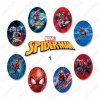 Galanterka Nažehlovací záplaty Disney 8 kusů - 1 Spiderman