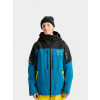 Burton Ak Gore Tex Swash 2L (true black/blue teal/atomic yellow) L, modrá