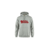 Fjällräven Logo Hoodie M Grey-Melange F84144-020-999