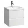 Laufen Lani Skrinka pod umývadlo, s 2 zásuvkami, 53,4 cm, biela matná, H4035221122601