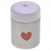 Termoska na jedlo Lässig Little 2024 LÄSSIG Food Jar 2024 Happy Rascals Heart lavender