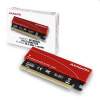 AXAGON PCEM2-S, PCIe x16 - M.2 NVMe M-key slot adaptér, kovový kryt pre pasívne chladenie/ PN: