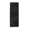 BODHI Jóga podložka PHOENIX Mat, Alignment Yantra, 185 x 66 x 0,4 cm, černá