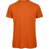 B&C | Inspire T /men, Pánske tričko Medium Fit z bio bavlny, oranžová urban, 3XL