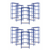 Trestles Balíček 10xSUPER HIT - Policový regál 1800x900x300 Farba: modrá