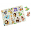 2Kids Toys Drevené puzzle Safari 11 dielikov