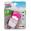 DANTOY Autíčko 1ks Fun Cars Růžové sportovní auto