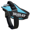 Julius-K9 IDC Powerharness Aquamarine - postroj najvyššej kvality, postroj pre psa v tyrkysovej farbe - Veľkosť: 1