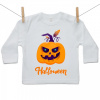 Boodyy Tričko s dlhým rukávom Halloween tekvica 74 (6-9 mesiacov)