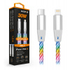 ALIGATOR Dátový kábel LIGHT 3A, 30W USB-C/Lightning 1,2m DATKP63 Aligator